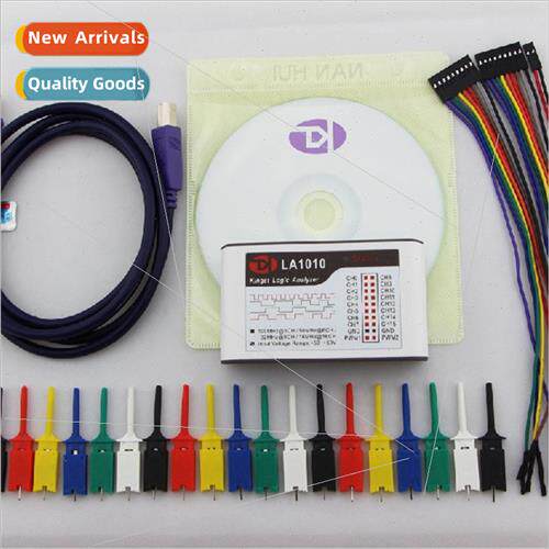 LA1010 USB Logic Analyzer 100M Sample Rate 16 Full Channels