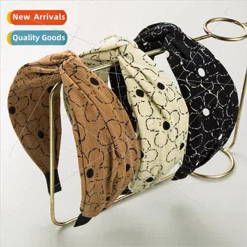 New cross fabric temperament hair bands versatile fashion pr