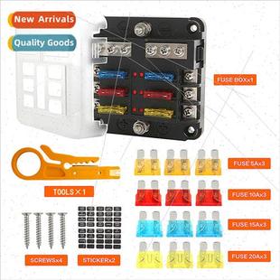 Fus Multi Negative Posive Box Fuse Circu Boat Car