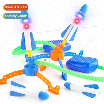 Children foot indoor outdoor catapult toys skyrocket single