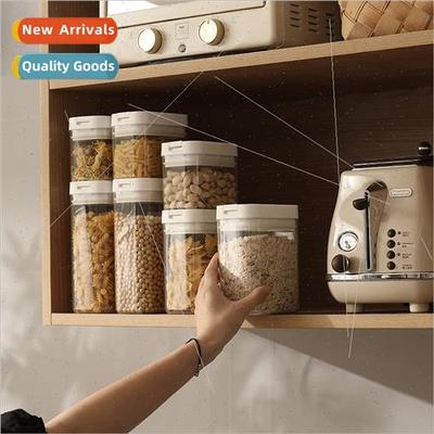 Sealing jars locking plastic food-grade household kchen grai