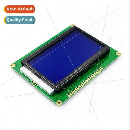 Blue LCD12864 Display LCD wh Chinese character library wh ba