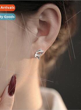 Ssurface butterfly zirconia earrings Korea simple exquise sm