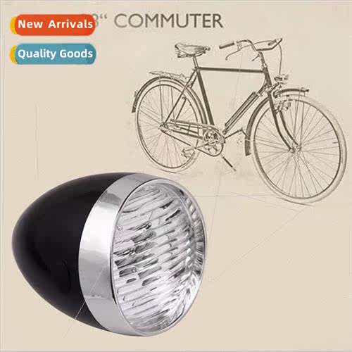 Bicycle headlight mountain bike retro headlight 3LED cycling