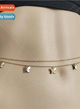 Europe Fashion Women Sexy Hottie Accessories Double Alloy Bu