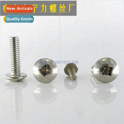 304 large flat head machine screws M2M2.5 cross large flat h