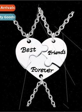 Friends Necklace Women Accessoriesfriends BFF Trio  sters Pe