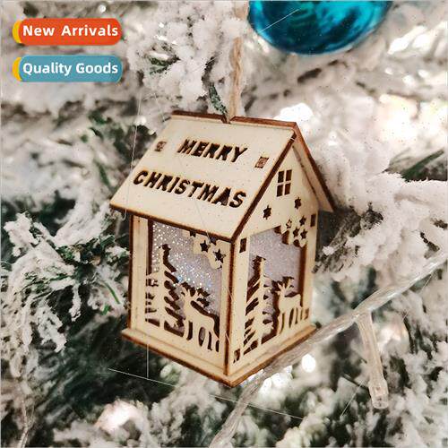 Christmas cabin Nordic luminous Christmas e hanging house de