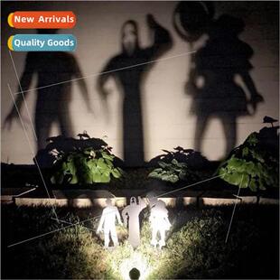 Halloween Metal Patio Stakes - Ghost Faces - Ghost Decoratio