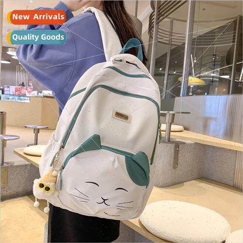 New shoulder bag female Japan cute cat ins college wind larg