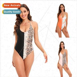 Womens Swimsu Sensual Printed 2022Europe Bikini Multicolor