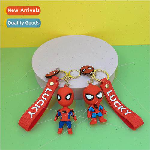 Marvel Spider-Man charm doll keychain anime key chain key ri