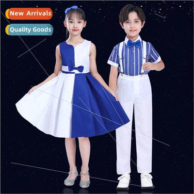 The opening of the school childrens chorus costumes permance