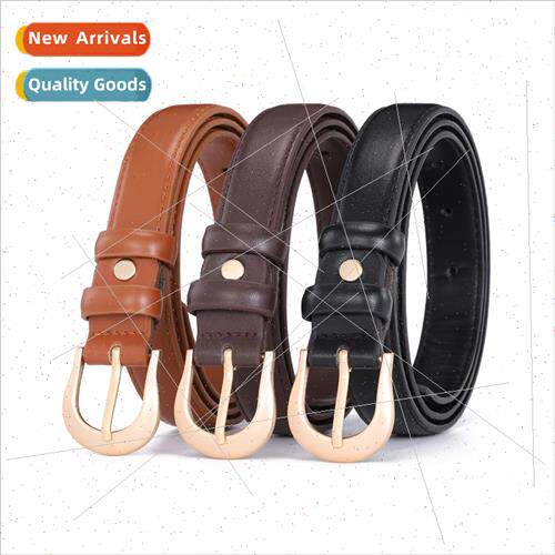 Retro black belt female hundred decorative jeans belt studen