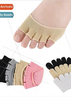 Four s Half Foot Sweat Socks Bamboo Fiber Women Spl Toe Sock