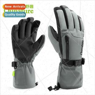 ski gloves warm men women windproof mountain road bike ridin