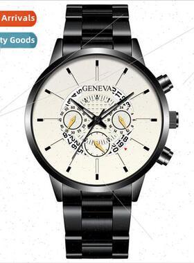 New skeletonized fashion creative calendar watch men interme
