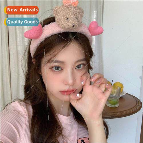 Dress up tender master cute bottle bear hair band ins cute b