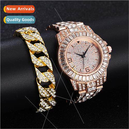 Full diamond temperament nd women watches fashion hip-hop ch