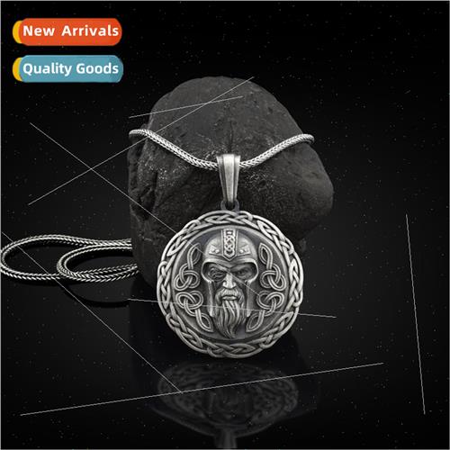Ancient Greek Mythology Odin Pendant Men Vintage Hip Hop Nec