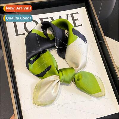 Retro stallion fashion silk square scarf women neckerchief d