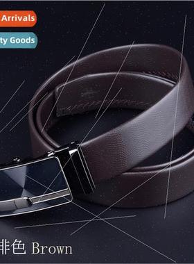 2020 new nd fashion  men leather belt business mal youth aut