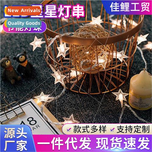 led star lights string proposal arrangement orb lights room