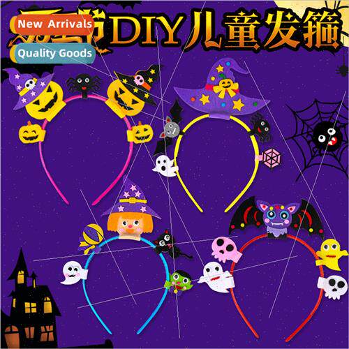 Halloween cartoon jewelry pumpkin wch hair bweird head jewel