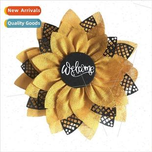 Sunflower Summer Decor Aut Bee Christmas Honey Home Wreath