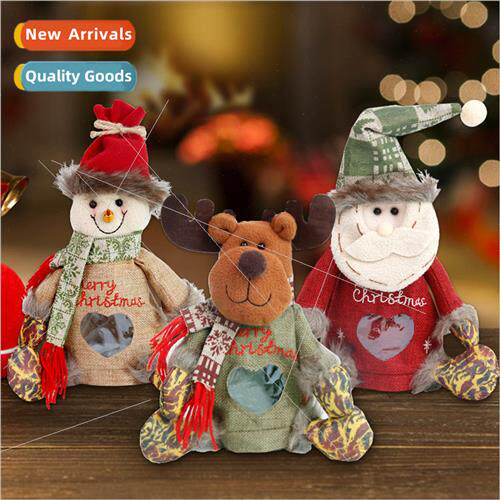 Christmas decorations flannel apple bags doll doll cartoon C