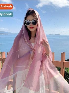 2023 female lengthened vacation photo artifacts beach towel