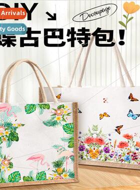 Butterfly Gubat diy material bag canvas bag handmade creativ