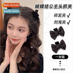 bow scratch hair winter prin broken velvet ehead Autumn clip