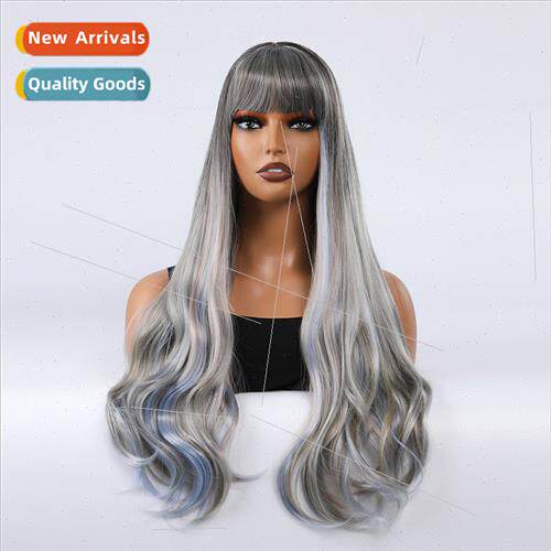 cosplay wig secondary anime female long hair fluffy fashion