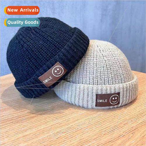 Japanese childrens wool cap fall and winter  baby knted land