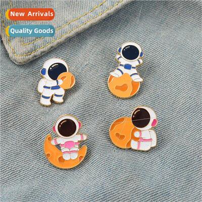 New innovative machine space astronaut styling badge clothin
