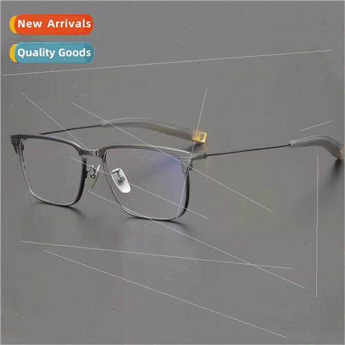 Japan pure tanium eyeglasses frame frame men retro business