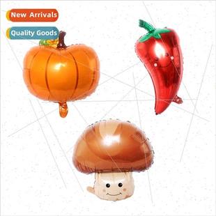 pepper pumpkin shape New film mushroom aluminum ballo shaped