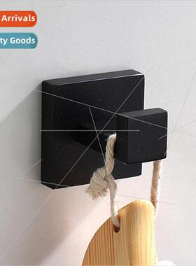 Black Stainless Steel Towel Rack Set Bathroom Paper Towel Ra