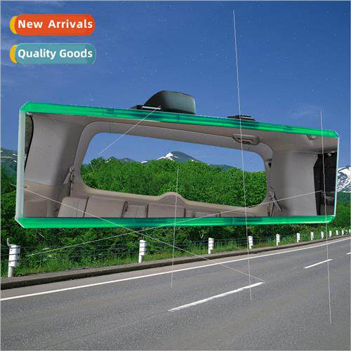 Car Interior Rearview Mirror Wide Angle Mirror Curved Mirror