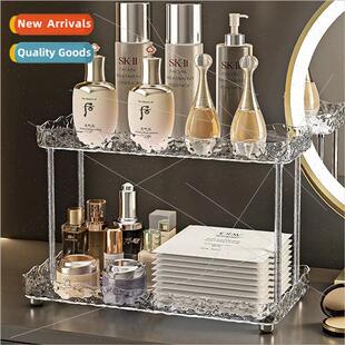 Storage water ripple acrylic shelf table Yak water wave toil
