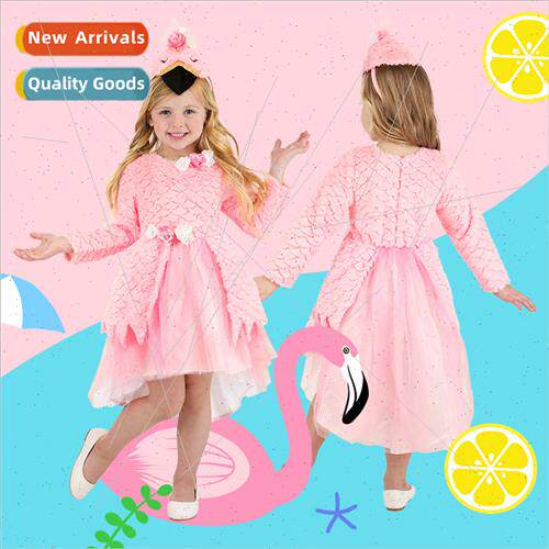 New childrens animal play clothes flamingo modeling cosplay
