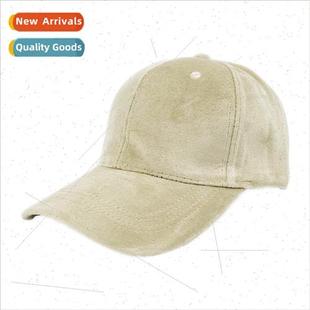sports cap suede outdoor baseball color padded solid New men