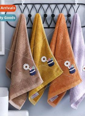 Wide wrought thickened bamboo fiber towel gift washcloth gif