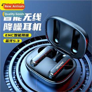 ENC Dual Mic Talking Noise Canceling Semi-In-Ear TWS Bluetoo