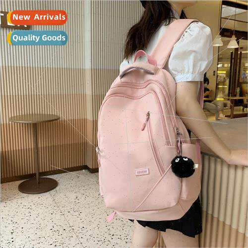 Shoulder bag new Cute college fashion hundred  backpack high