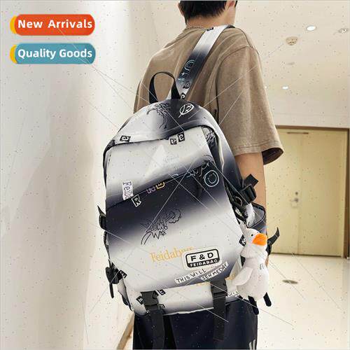 Double shoulder backpack new female ins junior female backpa