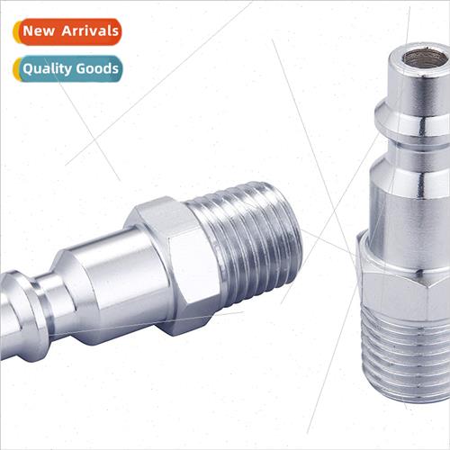 Iron galvanized American 1/4NPT male quick release inserts
