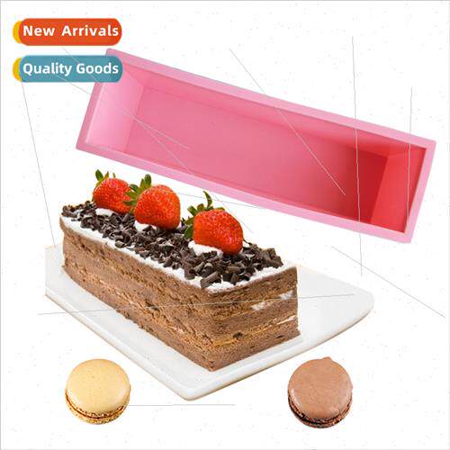 Square Toast Large 392 Cake licone Mold Handmade Pastry Jell