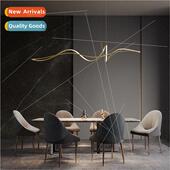 modern Copper chandelier restaurant minimalist